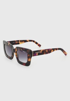 Óculos de Sol Colcci Design Quadrado Acetato Roxo