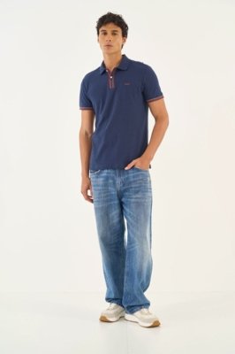 Polo Basic Comfort Colcci Azul Life