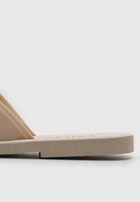 Rasteira Colcci Logo Off-White