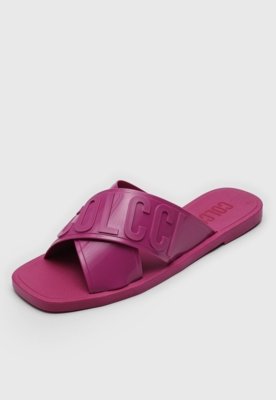 Rasteira Colcci Transpasse Pink