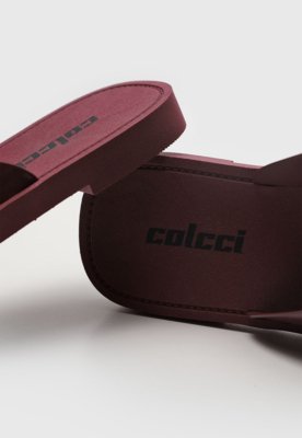 Rasteira Feminina Colcci Dedo Vinho