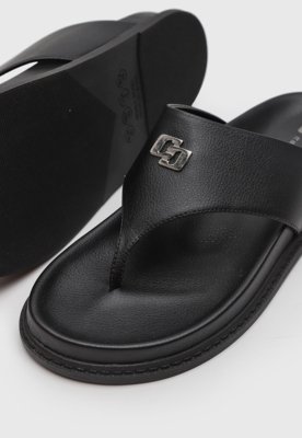 Rasteira Feminina Colcci Detalhe Metálico Preta