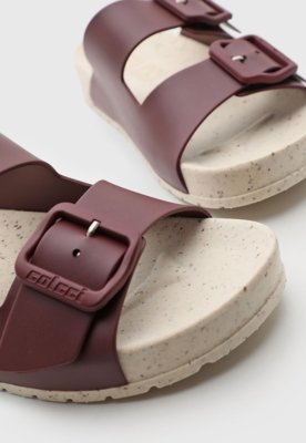 Rasteira Feminina Colcci Fivela Marsala