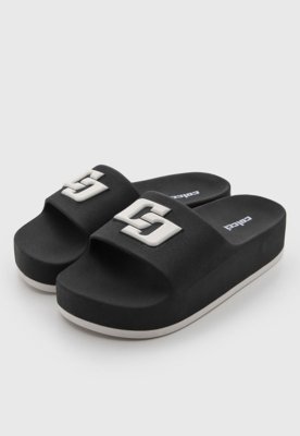 Rasteira Feminina Colcci Slide Preta