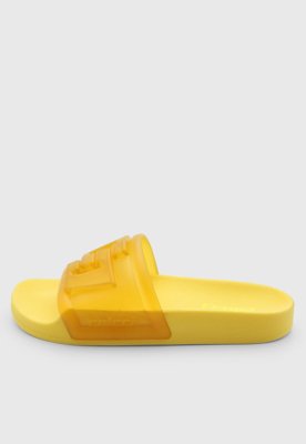 Rasteira Feminina Colcci Slide Tira Larga Amarela