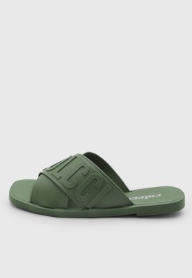 Rasteira Feminina Colcci Tira Larga Verde