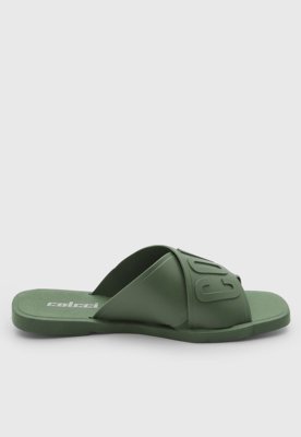Rasteira Feminina Colcci Tira Larga Verde