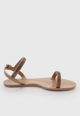 Rasteira Feminina Colcci Tiras Finas Nude