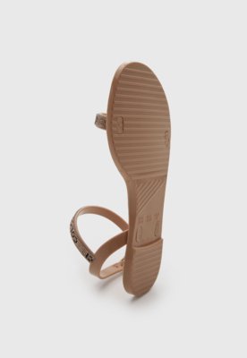 Rasteira Feminina Colcci Tiras Finas Nude