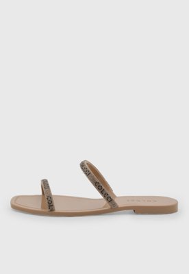Rasteira Feminina Colcci Tiras Nude