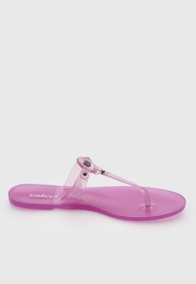 Rasteira Feminina Colcci Tiras Rosa