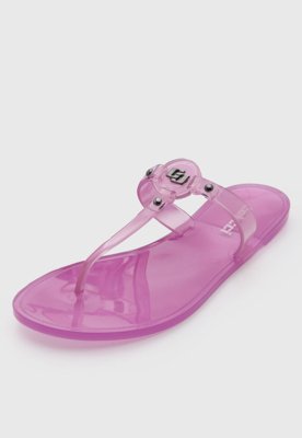 Rasteira Feminina Colcci Tiras Rosa