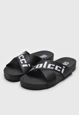 Rasteira Slide Colcci Carine Preta
