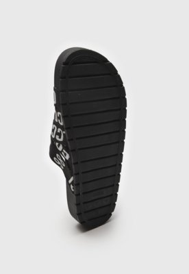 Rasteira Slide Colcci Logo Preta