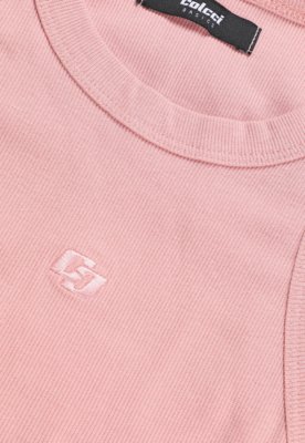 Regata Feminina Colcci Canelada Rosa