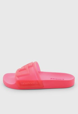 Sandália Feminina Colcci Slide Rosa