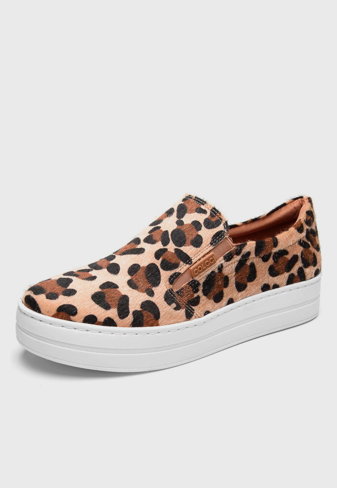 slip on feminino de onça