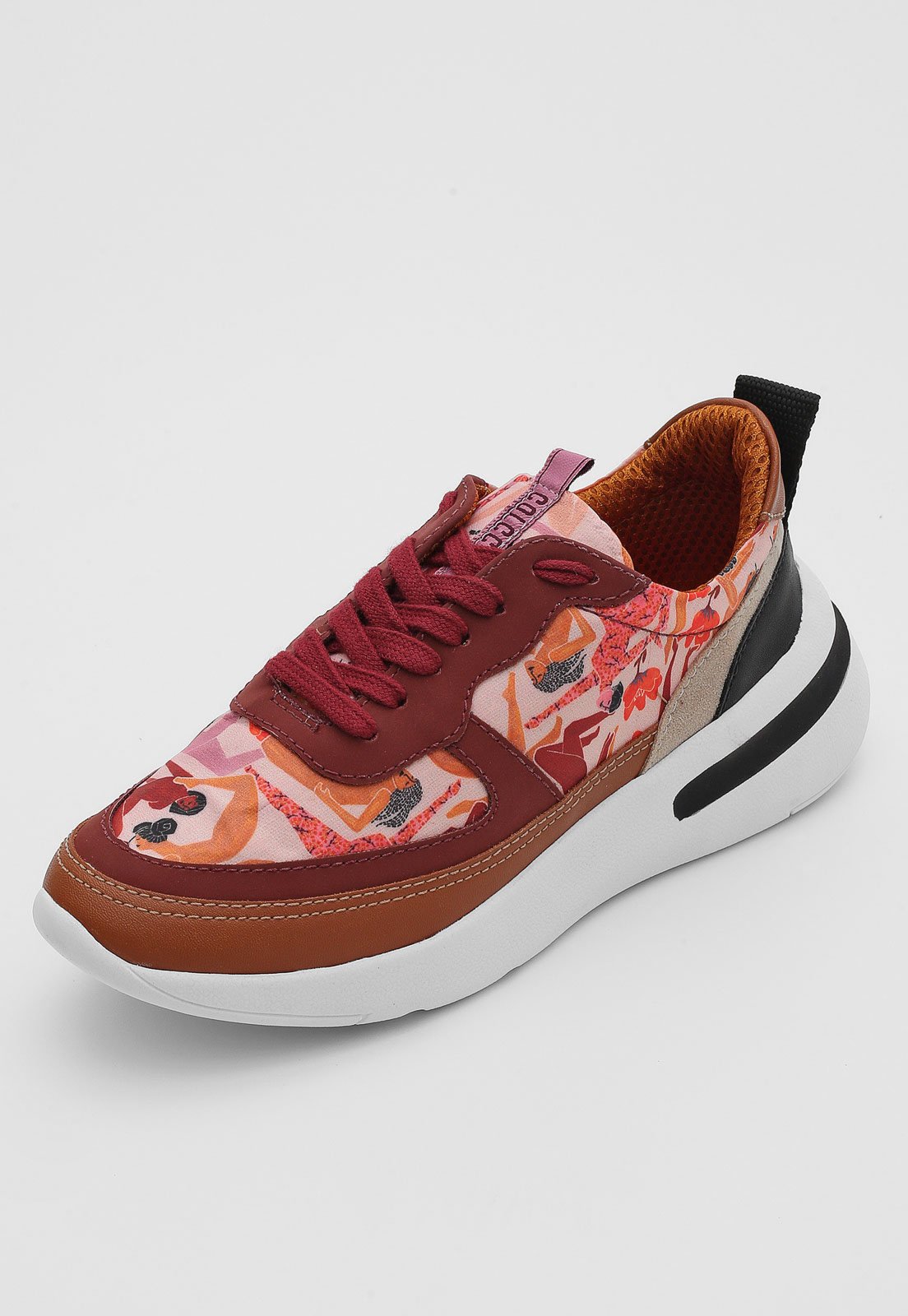 tenis colcci vinho