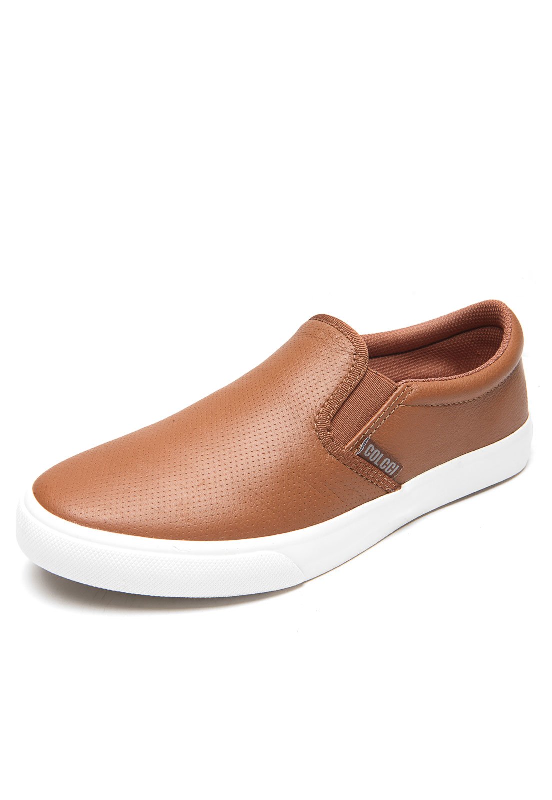 slip on caramelo masculino