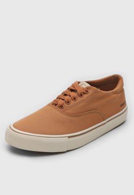 Tênis Colcci Logo Caramelo