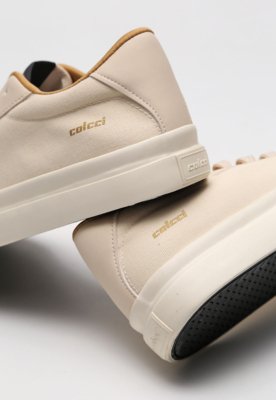 Tênis Colcci Logo Off-White