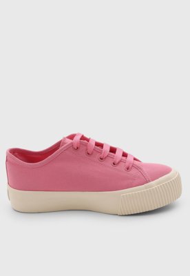 Tênis Feminino Colcci Solado Alto Rosa