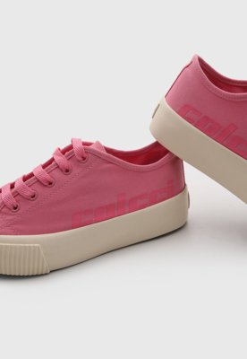 Tênis Feminino Colcci Solado Alto Rosa