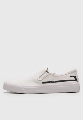Tênis Slip On Colcci Liso Off-White