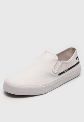 Tênis Slip On Colcci Liso Off-White