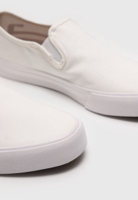 Tênis Slip On Colcci Liso Off-White