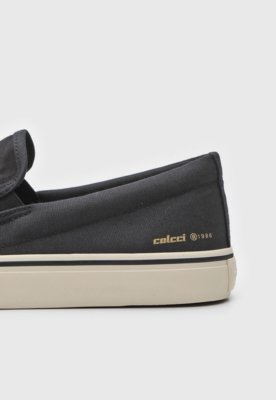 Tênis Slip On Colcci Logo Preto