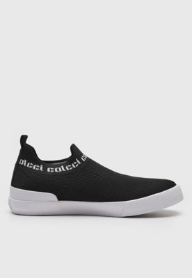 Tênis Slip On Colcci Textil Preto