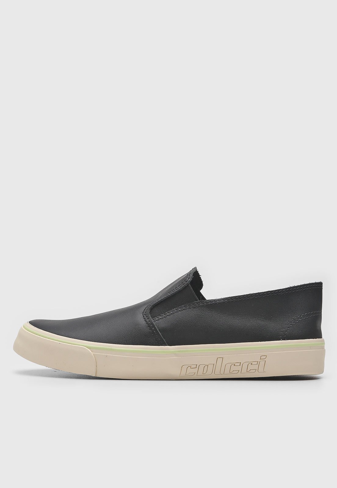 Tênis Slip On Colcci Liso Preto