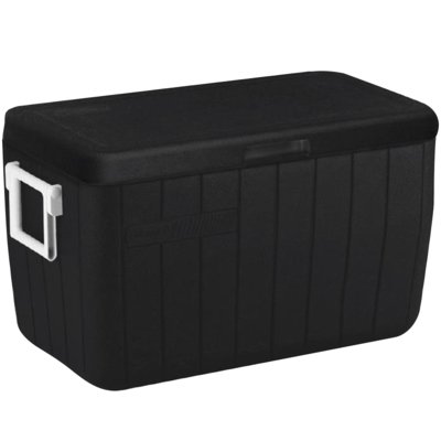 Caixa Térmica 45,4 Litros Coleman All Black Preto com Alças Menor preço em Caixa Térmica 45,4 Litros Coleman All Black Preto com Alças