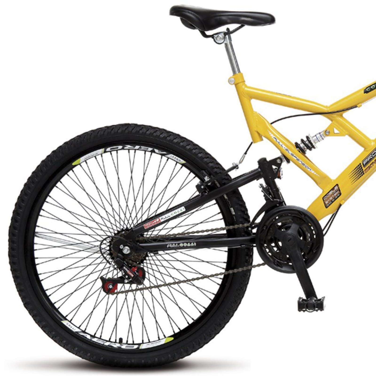 Bicicleta Colli Bikes Aro 26 Full-s GPS 72 Raias Amarelo - Compre Agora ...