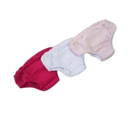 Kit Com 3 Calcinhas Colo de Mãe Laváveis Para Desfralde Tons De Rosa é boa?