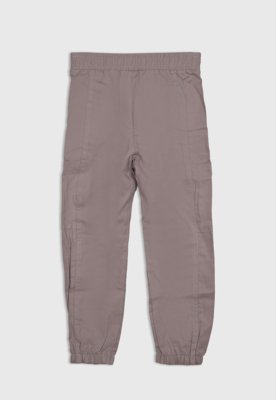 Calça Infantil Colorittá Modelagem Ampla Bege