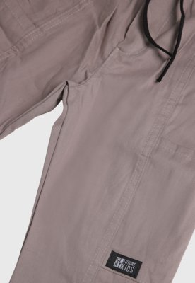 Calça Infantil Colorittá Modelagem Ampla Bege