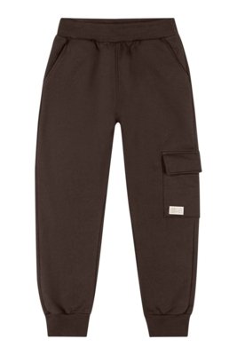Calça Infantil Menino Com Bolso Cargo Colorittá Marrom