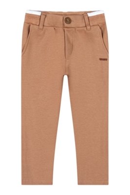 Calça Infantil Menino Cós Retilínea Colorittá Marrom