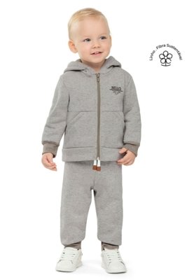 Conjunto Bebê Menino Texturizado Capuz Colorittá Verde