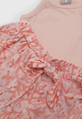 Conjunto Infantil Colorittá Blusa e Short Rosa