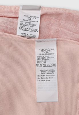 Conjunto Infantil Colorittá Blusa e Short Rosa