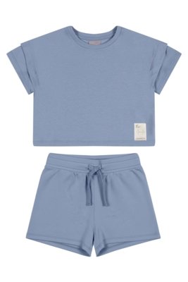 Conjunto Infantil Menina Timeless Curto Colorittá Azul
