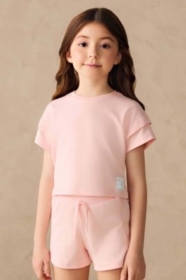Conjunto Infantil Menina Timeless Curto Colorittá Rosa