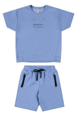 Conjunto Infantil Menino Modal Easemove Colorittá Azul