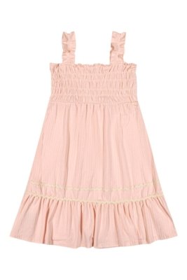 Vestido Infantil Menina Com Elástico Colorittá Rosa
