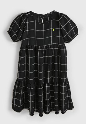 Vestido clearance xadrez grid