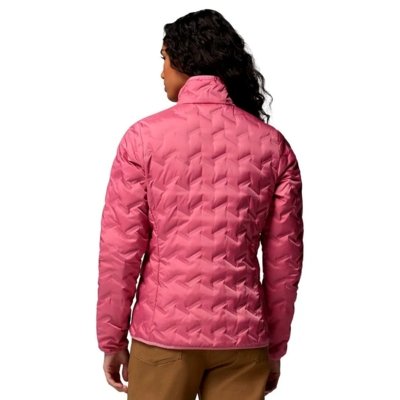 Jaqueta Columbia Down Delta Ridge II Rosa Feminino