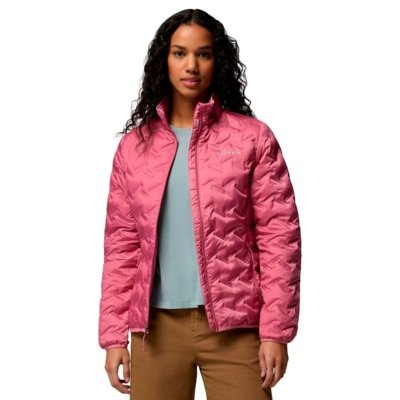 Jaqueta Columbia Down Delta Ridge II Rosa Feminino